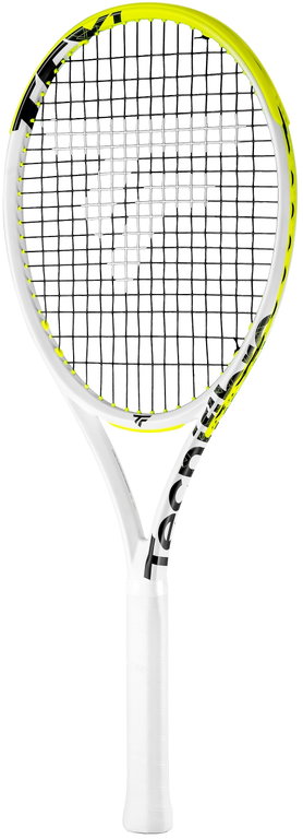 Tecnifibre Tennisschläger TF-X1 300 V2 100in/300g/Turnier 2024 weiss/gelb - unbesaitet -